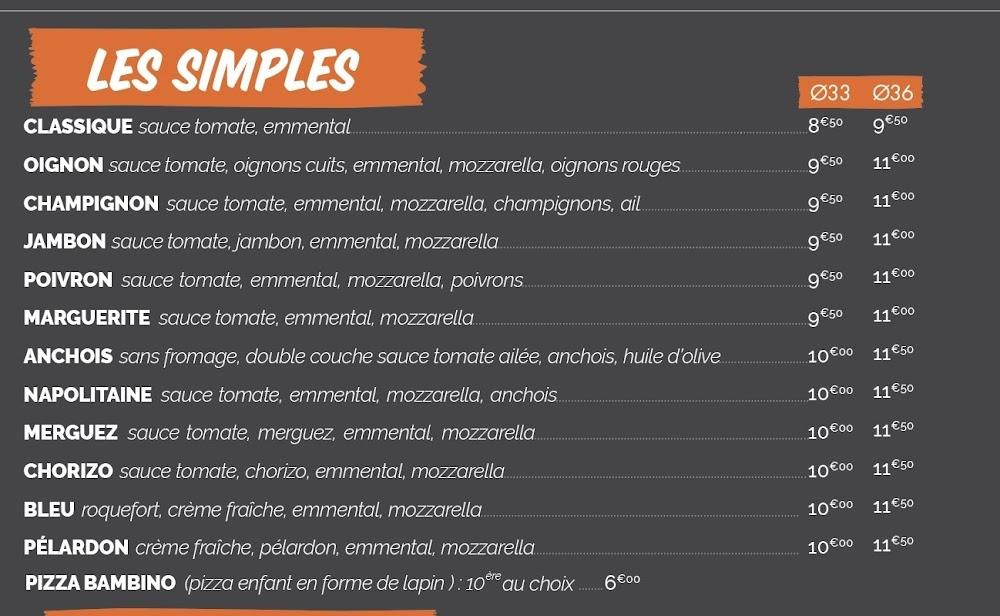 Pizza Albert fils - Menu Image 4